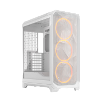 FD-C-MES3A-07 Корпус ПК без блока питания/ Case Fractal Design Meshify 3 RGB TG Clear Tint, Midi-Tower, 3x140mm ARGB, 2xUSB-A 3.2 + 1xUSB 3.2 Type-C E-ATX, ATX, mATX, mITX, White