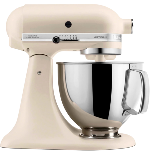 5KSM125EMH Настольный миксер с откидным блоком Artisan 4.8 л, кремовый