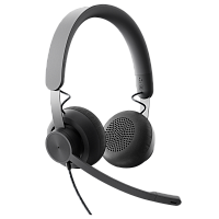 981-000870 Гарнитура/ Logitech Headset Zone Wired Teams Graphite