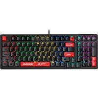 S98RED Клавиатура A4Tech Bloody S98 механическая черный/красный USB for gamer LED (S98 RED)