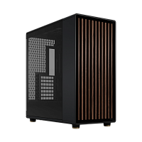FD-C-NOR1X-05 Корпус ПК без блока питания/ Case Fractal Design North XL RC Charcoal TG Dark, Full-Tower, 3x140mm, 2xUSB-A 3.0 + 1xUSB 3.2 Type-C, ATX, mATX, mITX Black
