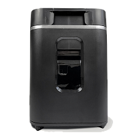 АП37-4 Уничтожитель документов ГЕЛЕОС АП37-4, DIN P-4 (4 ур-нь секр.), фрагмент 3,9х12мм, АВТОПОДАЧА 220 лист (70г/м2), пл.карты/скрепки/скобы, 37 литров