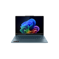 83LX000RRK Ноутбук/ Lenovo Yoga Pro 7 14ASP10 14.5"(2944x1840 OLED)/AMD Ryzen AI 9 365(2Ghz)/32768Mb/1024PCISSDGb/noDVD/Int:AMD Radeon 880M/Cam/BT/WiFi/84WHr/war 1y/1.54kg/tidal teal/noOS + 100W, RU kbd