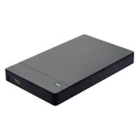 31UB2P3C Внешний корпус для HDD/SSD AgeStar 31UB2P3C SATA USB3.2 пластик черный hotswap 2.5"