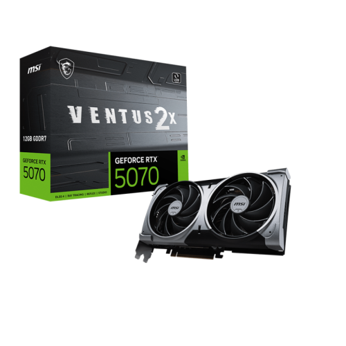 GeForceRTX507012GVENTUS2X Видеокарта/ GeForce RTX 5070 12G VENTUS 2X