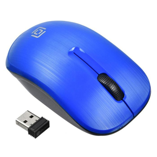 1090723 Мышь Oklick 525MW черный/синий оптическая 1000dpi беспров. USB для ноутбука 3but (1090723) фото 2 1090723 Мышь Oklick 525MW черный/синий оптическая 1000dpi беспров. USB для ноутбука 3but (1090723) фото 2