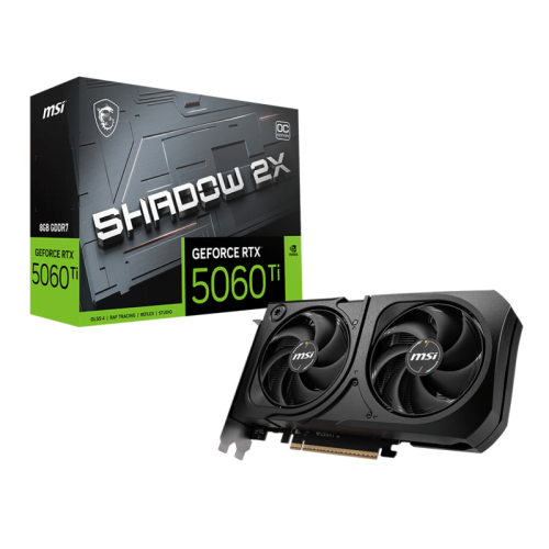 GeForceRTX5060Ti8GSHADOW2XOCPLUS Видеокарта/ GeForce RTX 5060 Ti 8G SHADOW 2X OC PLUS фото 5