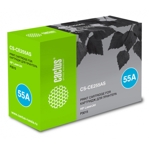 -/ Картридж лазерный Cactus CS-CE255AS CE255A черный (6000стр.) для HP LJ P3011/P3015 фото 4 -/ Картридж лазерный Cactus CS-CE255AS CE255A черный (6000стр.) для HP LJ P3011/P3015 фото 4