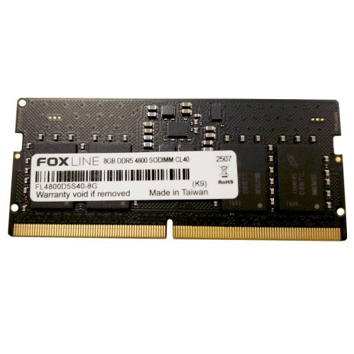 FL4800D5S40-8G Память оперативная/ Foxline SODIMM 8GB 4800 DDR5 CL 40