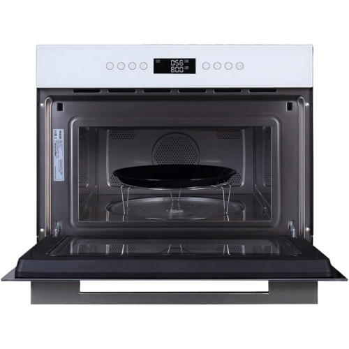 BWG45.0W Духовой шкаф Graude/ Встраиваемый, 45 см, с СВЧ, 8 режимов, белый цвет фото 2