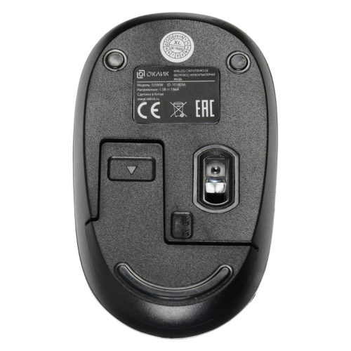 1018256 Мышь Oklick 505MW черный оптическая 1000dpi беспров. USB для ноутбука 3but (1018256) фото 10 1018256 Мышь Oklick 505MW черный оптическая 1000dpi беспров. USB для ноутбука 3but (1018256) фото 10