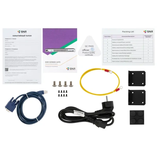 SNR-S2985G-24TC Коммутатор/ Управляемый коммутатор уровня 2 SNR-S2985G-24TC фото 5