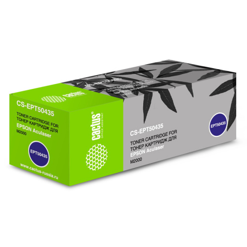 -/ Картридж лазерный Cactus CS-EPT50435 S050435 черный (8000стр.) для Epson AL M2000 фото 2