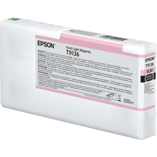 C13T913600 Картридж/ Epson I/C Vivid Light Magenta (200ml) C13T913600 Картридж/ Epson I/C Vivid Light Magenta (200ml)