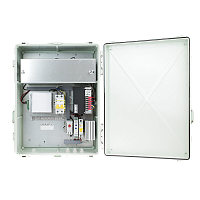 SW-80402-WLU(port90W) Коммутатор/ Уличный управляемый (L2+) PoE коммутатор на 6 портов с термостабилизацией и резервным питанием (АКБ - 7Ач). Порты: 4 x GE (10/100/1000Base-T) с PoE (до 90W) + 2 x GE SFP (1000Base-X). Соответствует стандартам PoE IEEE 802