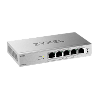 GS1200-5HPV3-EU0101F Коммутатор/ ZYXEL Web-managed Gigabit PoE Switch Zyxel GS1200-5HPv3, 5xRJ-45: 1G (4xPoE+), 68W PoE budget, desktop, fanless