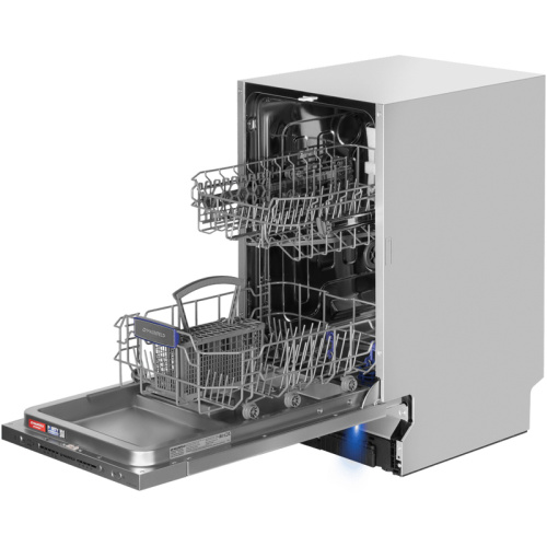 MLP-08SLightBeam Посудомоечная машина MAUNFELD/ Узкая, 45 см, 9 комплектов, 4 программы, луч фото 6