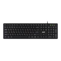 ZL.KBDEE.00C Клавиатура Acer OKW122 черный USB Multimedia (ZL.KBDEE.00C)