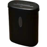 PIANO10M Шредер Gladwork Piano 10M черный (секр.P-5) фрагменты 10лист. 21лтр. скрепки скобы пл.карты