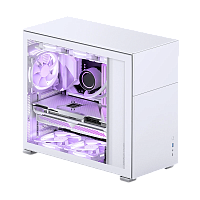 D41STDWhite Корпус без блока питания/ Case JONSBO D41 STD, Midi-Tower, TG, no fan, 1xUSB-A 3.2 + 1xUSB-C 3.2, ATX, mATX White