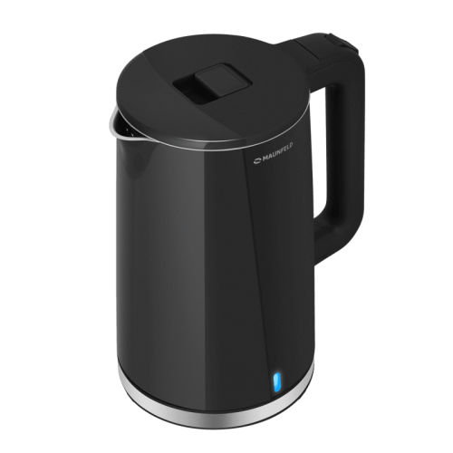 MGK-633BK Чайник MAUNFELD/ Чайник, объем 1.7 л, отключение при закипании, цвет черный фото 2