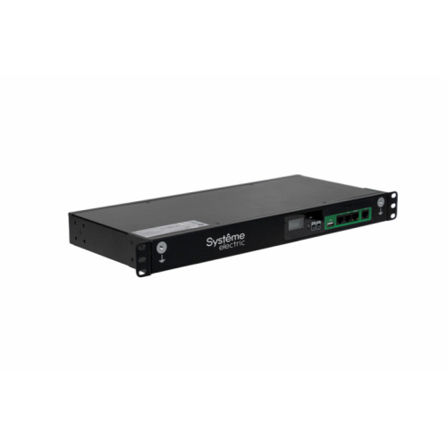 UP7821 БРП Uniprom, с мониторингом, 1U, 240В, 1Ф, 16A, 10xC13 2xC19, 2м, IEC320 C20 фото 4