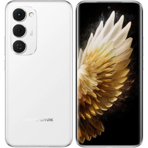 KM7256+8AURORAWHITE Смартфон Tecno Spark 40 Pro+ 8+256Gb белый