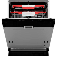 GLM6081 Встраиваемая посудомоечная машина Kuppersberg/ KITCHEN RETAIL / Встраиваемая посудомоечная машина Kuppersberg, 14 комплектов, 7 программ, 3 корзины, конденсационная сушка, автоматическое открывание двери, луч на полу, полная защита от протечек, ко