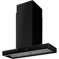 HAIKUDRY@BLRO/A/90-PRF0197397 Вытяжка ELICA/ Вытяжка ELICA, 90 см, Т-образная, LED освещение, электронное управление, таймер, 3 скорости + интенсивный режим, индикация насыщения фильтра, цвет черный