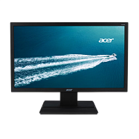 UM.IV6CD.A03 Монитор/ ACER V206QAbi 19,5'', ZeroFrame No, Black Matt, 16:9, TN, 1600x900, 5ms, 200cd, 75Hz, 1xVGA+1xHDMI(1.4), Speakers No, sync: No, hdr: No, hadj No, DE: No, Vesa:100x100