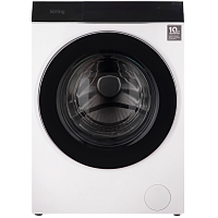 KWM60DS1499 Стиральная машина с паром KORTING/ Стиральная машина с паром KORTING, отдельностоящая, глубина 58 см, инверторный мотор, загрузка 10 кг, 1400 об/мин, сенсорное управление, цветной Full Touch дисплей, 12 программ, отложенный старт, контроль бал