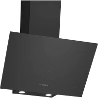 DWK64PJ60T Наклонная, 400 м3/ч, 60см, цвет: черный , touch control