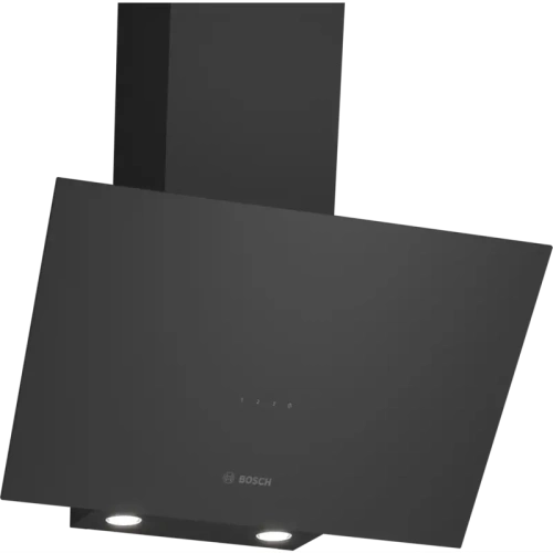 DWK64PJ60T Наклонная, 400 м3/ч, 60см, цвет: черный , touch control