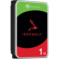 ST1000VN008 Жесткий диск/ HDD Seagate SATA IRONWOLF 1TB 5400rpm 256Mb 1 year warranty (replacement ST1000VN002, ST1000DM014, WD10EFRX, WD10EZEX)