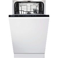 Встраиваемые посудомоечные машины GORENJE/ Узкая, 45 см, А++, 9 комплектов, 2 корзины, AquaStop