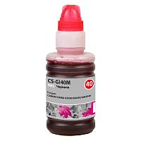 -/ Чернила Cactus CS-GI40M пурпурный 70мл для Canon Pixma G5040/G6040/GM2040