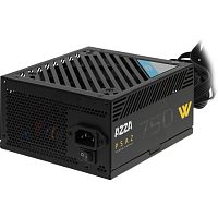 PSAZ-750W Блок питания Azza ATX 750W PSAZ-750W 80+ bronze (20+4pin) APFC 120mm fan 5xSATA RTL