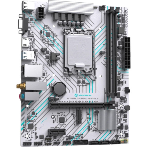 MS-B760MGAMINGWIFIICE Материнская плата/ MS-B760M GAMING WIFI ICE фото 2 MS-B760MGAMINGWIFIICE Материнская плата/ MS-B760M GAMING WIFI ICE фото 2