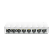 LS1008 Коммутатор/ 8-port 10/100Mbps unmanaged switch, plastic case, desktop and wall mountable