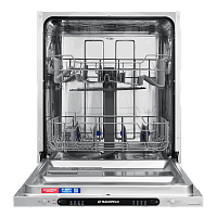 MLP6242G02LightBeam Встраиваемая посудомоечная машина/ Посудомоечная машина, Встраиваемая, 60 см, 12 комплектов, 4 программ, 1/2 загрузка, звуковой сигнал, отсрочка старта, конденсационная сушка, электронное управление, уровень шума 49 дБ, энергоэффективн
