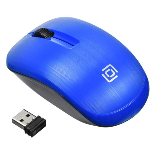 1090723 Мышь Oklick 525MW черный/синий оптическая 1000dpi беспров. USB для ноутбука 3but (1090723) 1090723 Мышь Oklick 525MW черный/синий оптическая 1000dpi беспров. USB для ноутбука 3but (1090723)