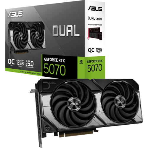 90YV0M17-M0NA00 Видеокарта/ DUAL-RTX5070-O12G