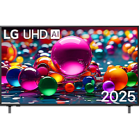 55UA75009LA.ARUG Телевизор ЖК 55'' LG/ 55", Ultra HD, Smart TV, WebOS, Wi-Fi, DVB-T2/C/S2, MR, 60Hz Native, 2.0ch (20W), 2 HDMI, 2 USB, 2 Pole, Charcoal Black, 2025