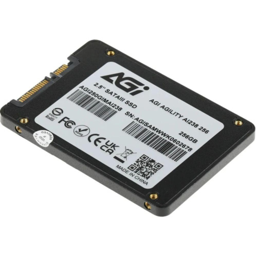 AGI250GIMAI238-CB Накопитель SSD AGi SATA-III 256GB AGI250GIMAI238-CB AI238 2.5" фото 11
