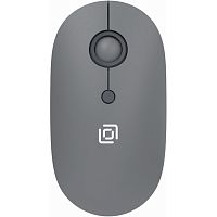 2007533 Мышь Oklick 408MW графитовый оптическая 1600dpi silent беспров. USB для ноутбука 4but (2007533)