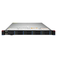 0.95.001.1014 Серверная платформа/ Gooxi SL101-D10R 1u 10bay server platform with direct bp,based on skylake 2* PCIe 3.0 X16 to X16 1300W 1+1 EU power cables rail kits
