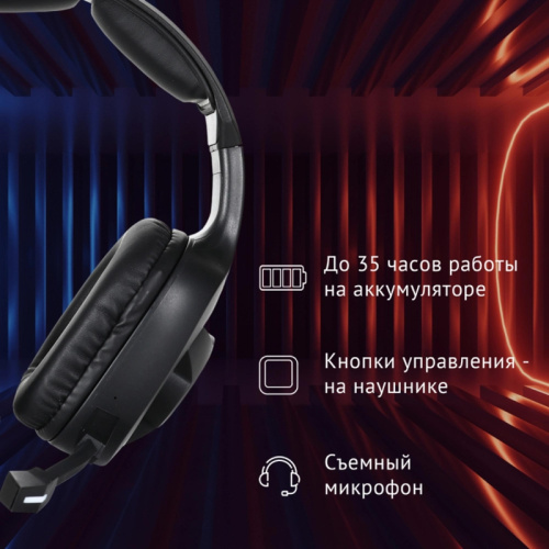 1895253 Наушники с микрофоном Oklick HS-L575G черный накладные BT оголовье (1895253) фото 11 1895253 Наушники с микрофоном Oklick HS-L575G черный накладные BT оголовье (1895253) фото 11