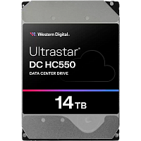 Жесткий диск/ HDD WD/HGST SATA Server 16Tb Ultrastar DC HC550 7200 6Gb/s 512MB 1 year warranty