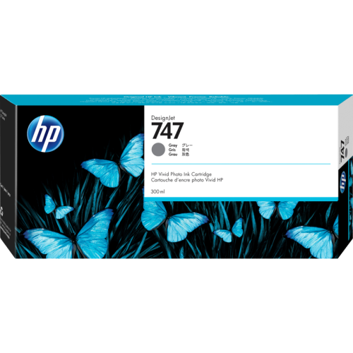 P2V86A Картридж/ HP 747 300-ml Gray Ink Cartridge P2V86A Картридж/ HP 747 300-ml Gray Ink Cartridge