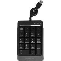 FK13USB(GREY) Числовой блок A4Tech Fstyler FK13 серый USB slim для ноутбука (FK13 USB ( GREY))